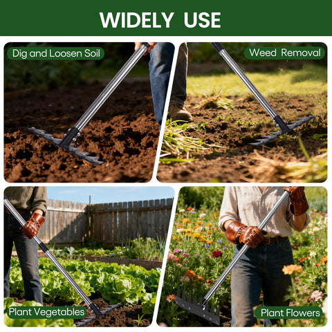 MofivKce non-slip T-grip reduces hand fatigue during use.