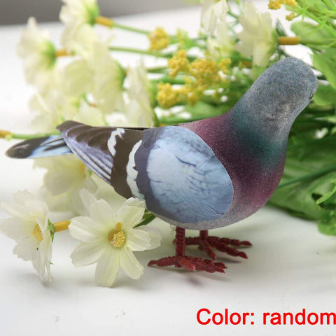 MOFUCA pigeon foam claws provide complete pretend-perched look.