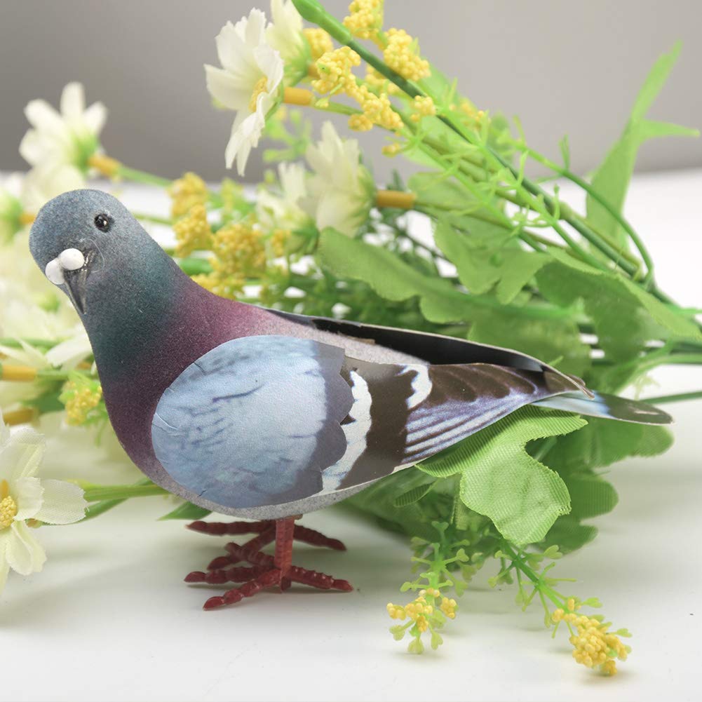 MOFUCA pigeon foam tail adds balance and natural silhouette for scenes.