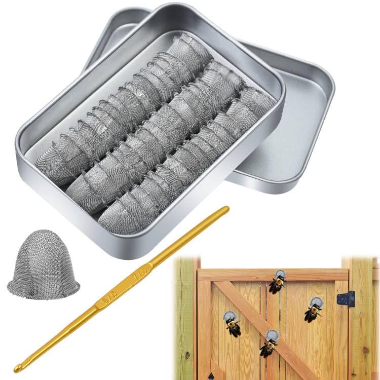 Mofuiry 41-piece stainless steel corks kit for porch and fence repair.