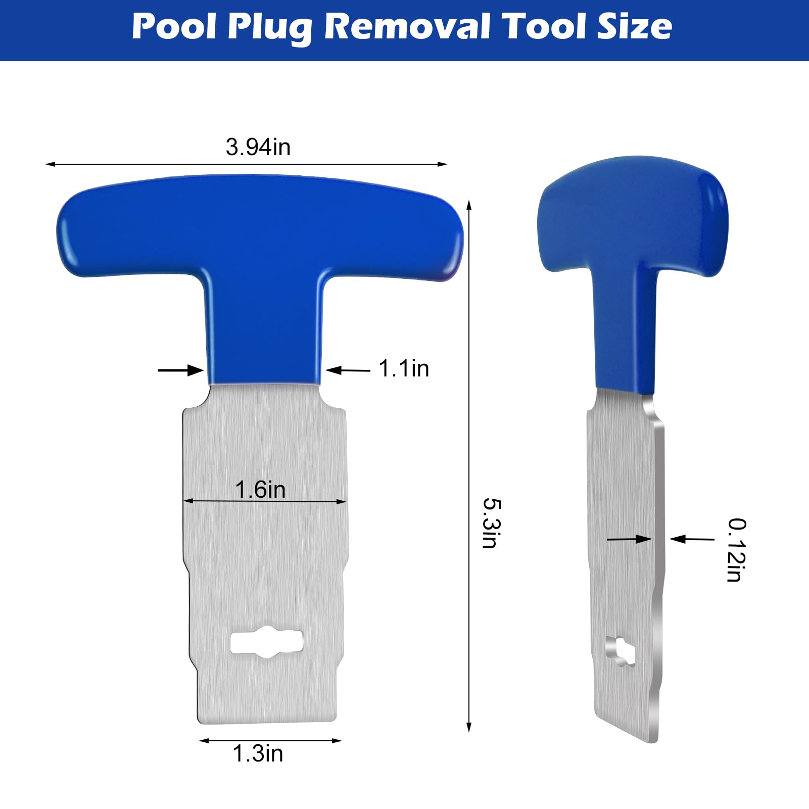 Mofuiry compact storage pool maintenance tool in blue
