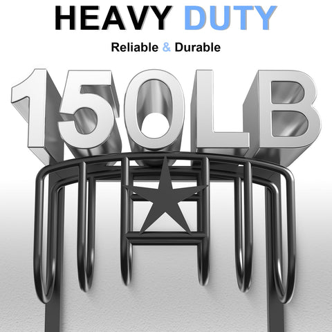 Mogaath hose holder 4-spike base provides stable outdoor storage.