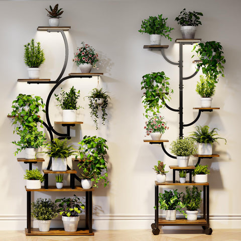 Mogaath simple assembly lets you enjoy a lush plant corner quickly