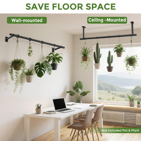 Mogaath versatile hanger suited for windows and balconies and compact spaces.