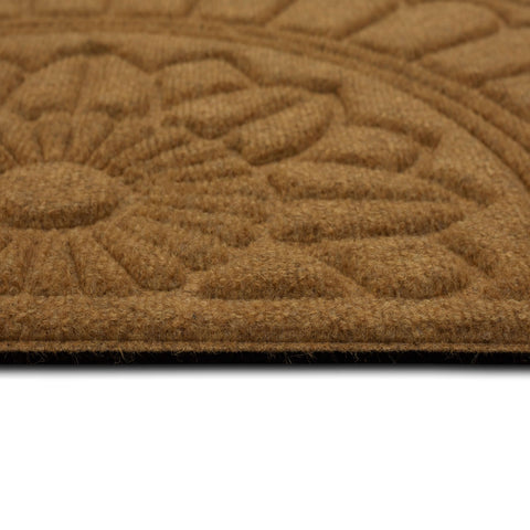 Mohawk Home door mat easy cleaning with hose or vacuum