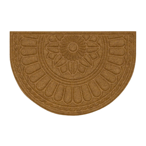 Mohawk Home door mat grooved surface traps dirt and moisture effectively