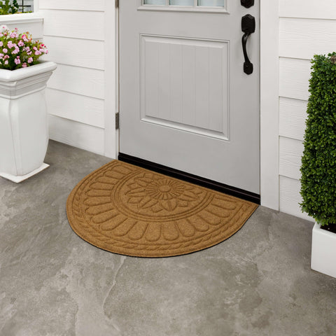 Mohawk Home mat textured surface improves water pickup and traction