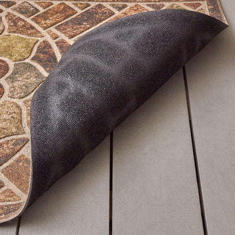 Mohawk Home low-profile door mat stays flush with the threshold