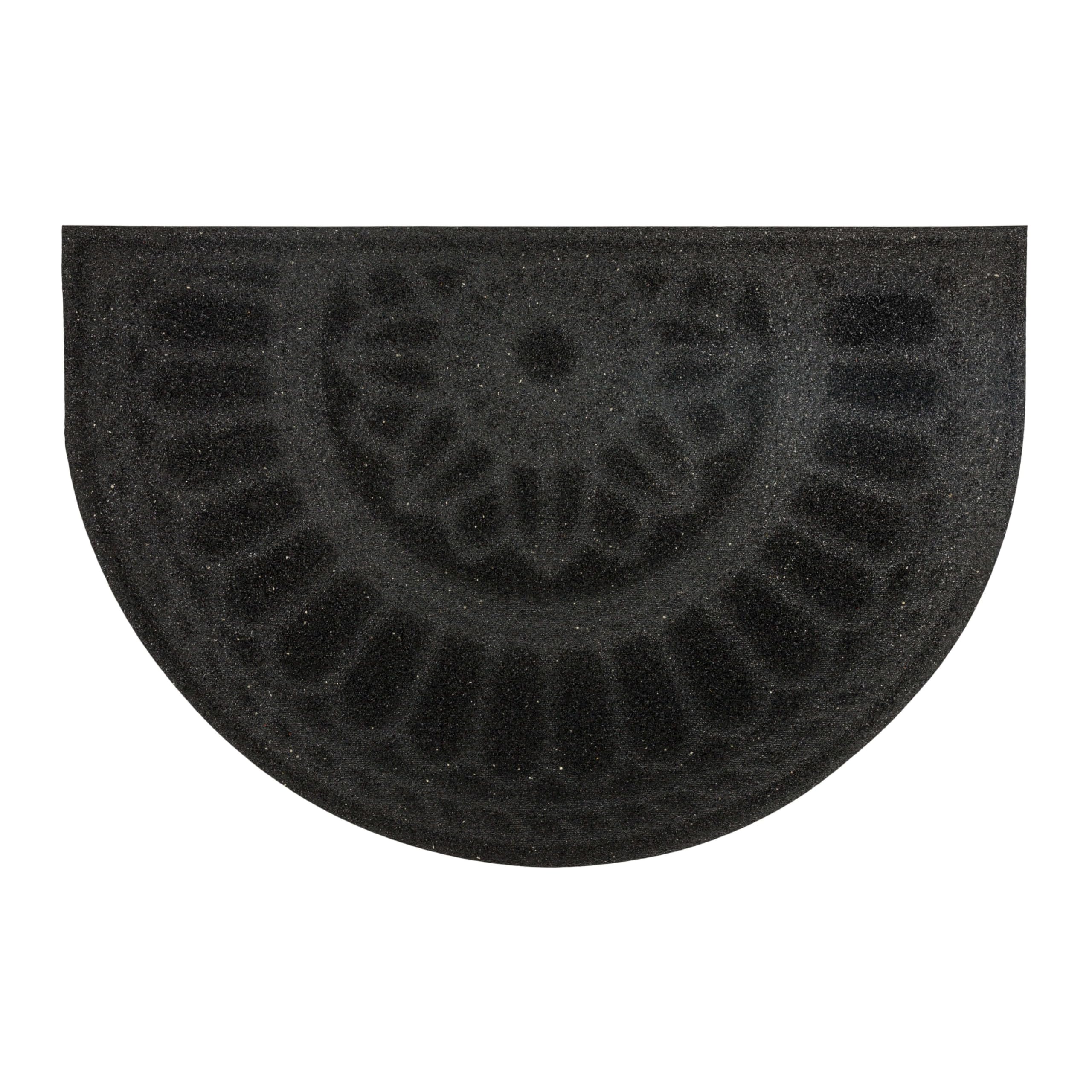 Mohawk Home Swirl Denim Blue door mat suitable for indoor and outdoor use