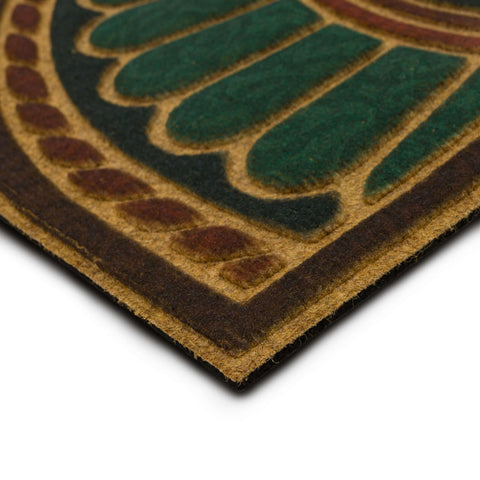 Mohawk Home Swirl easy-clean surface makes maintenance quick after weather exposure.