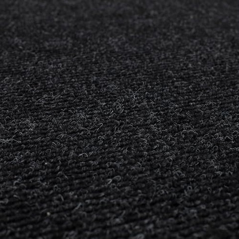 Low-profile design reduces tripping at entryways on the Mohawk Home runner.
