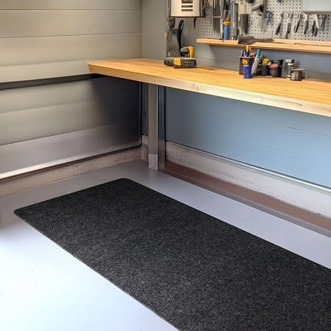 Non-slip backing delivers stable footing on indoor floors for the Mohawk Home runner.