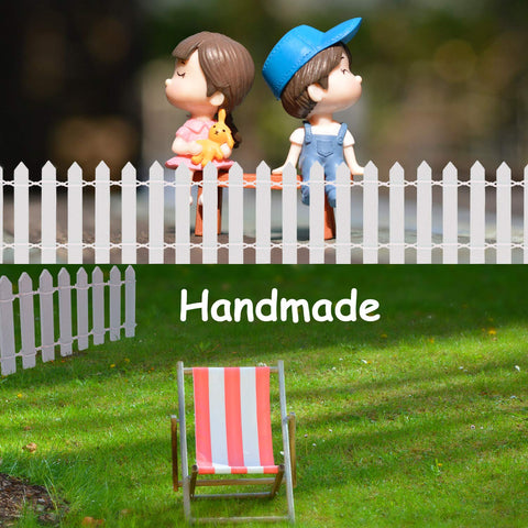 MoHern dollhouse fence 40inch long offers scalable backyard fencing for miniature layouts