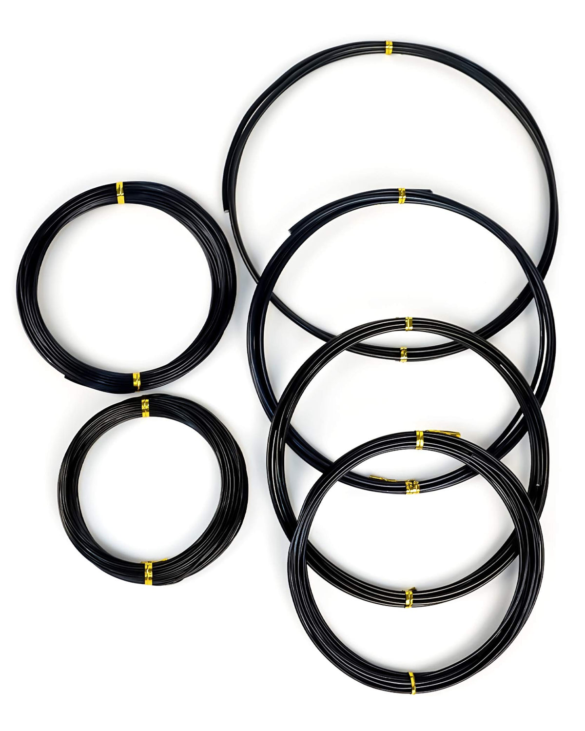 MoHern bonsai wire spool close-up showing flexible aluminum for shaping