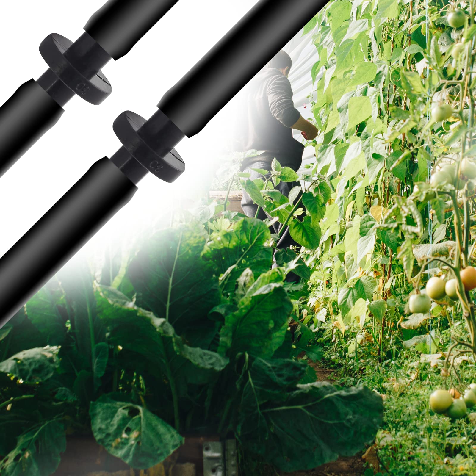 Moicstiy garden irrigation fittings suitable for residential and landscape setups.