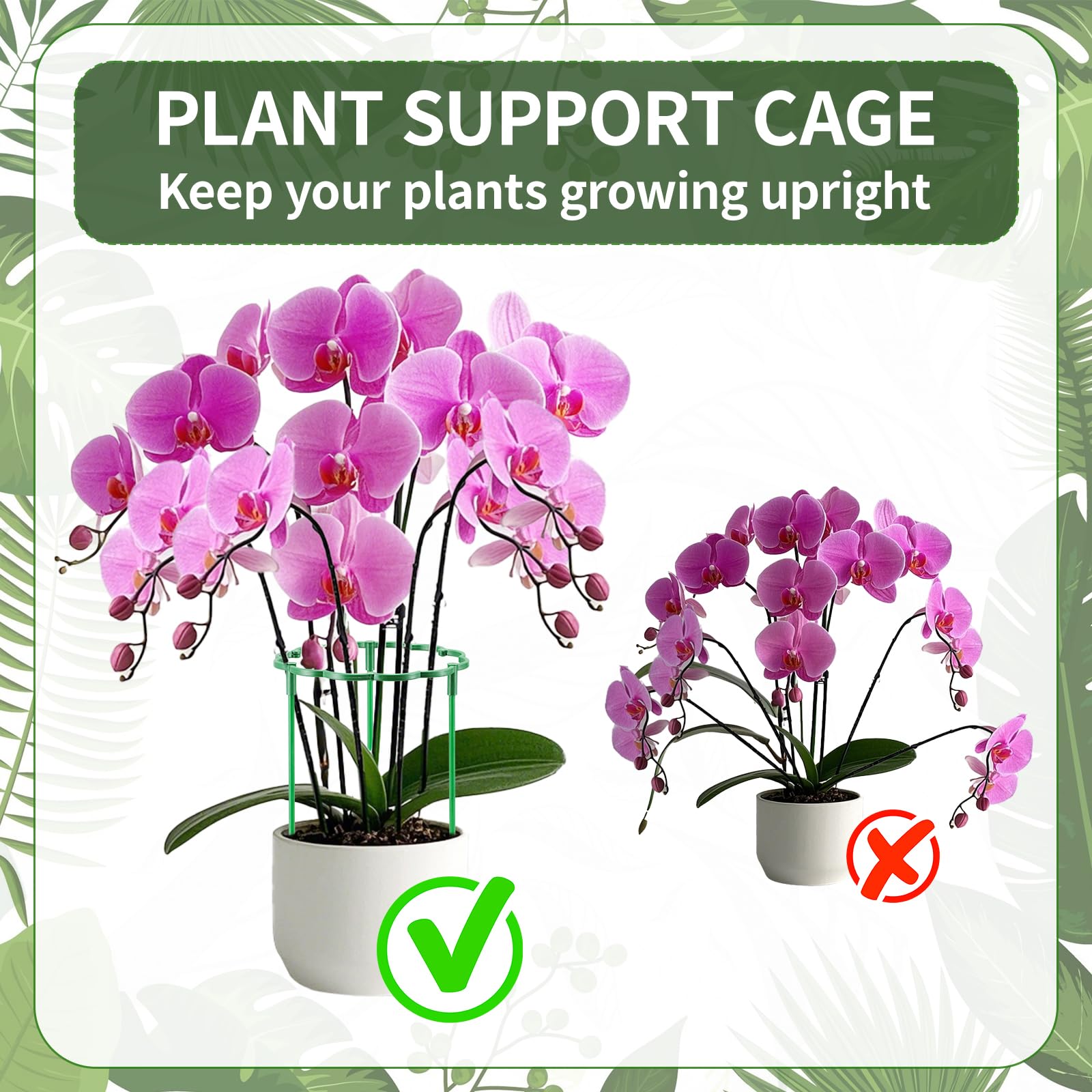 Moiggonoy stackable plant cage design for climbing varieties