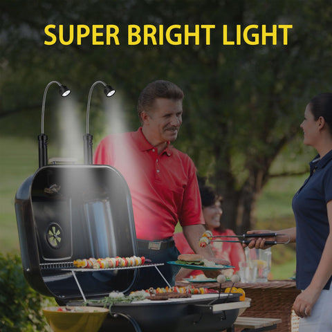 MOIPEJO flexible gooseneck reaches around to illuminate hard-to-see spots.