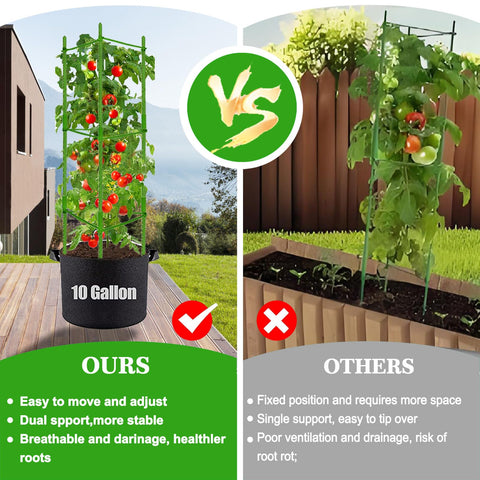 Moirsunt easy-assembly trellis installs without tools