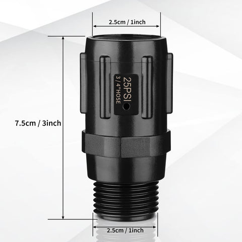 Moistenland 3-4 FHT to 3-4 MHT standard hose thread supports compatibility