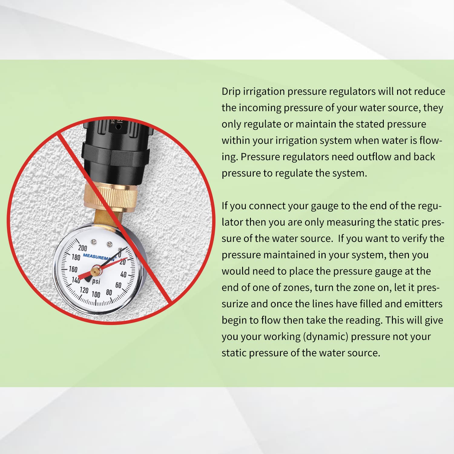 Moistenland regulator connects to timers for automated watering