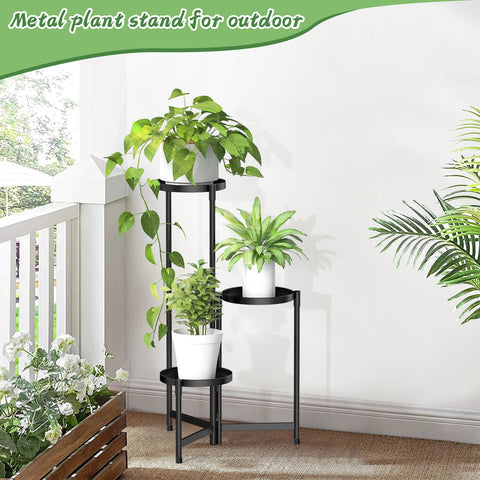 MOKANI offers strong weight capacity on each tray for multiple plants.