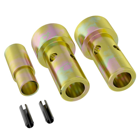 Moker Cat 1 complete kit provides ready-to-install quick hitch upgrade.
