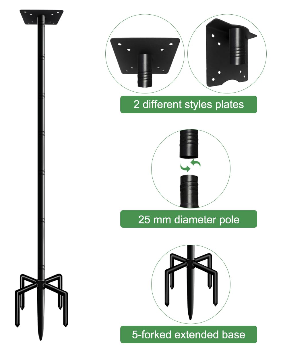 Mokeyder 4x4 mounting plate compatibility fits many feeder brands.
