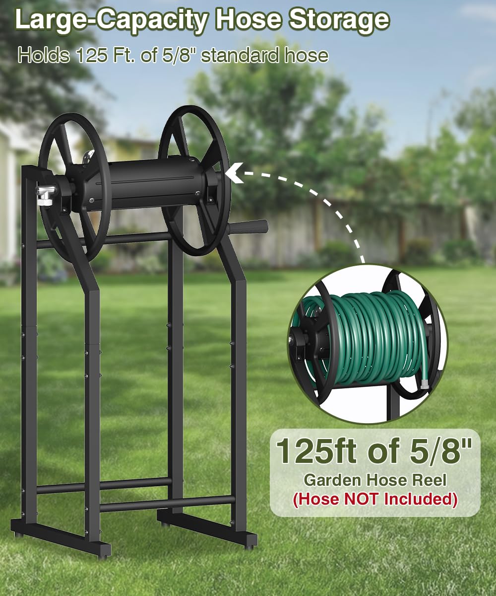 Mokeyder compact freestanding stand saves space in the yard