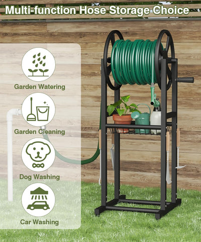 Mokeyder detachable hose stand enables easy relocation and storage