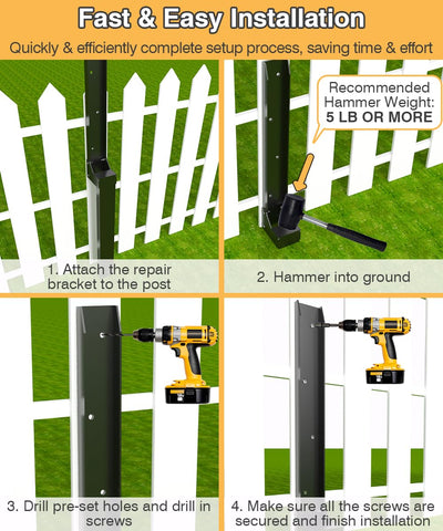 Mokeyder easy installation with screws and pre set holes