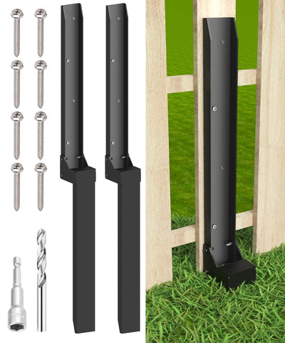 Mokeyder Fence Post Anchor Kit box view for quick outdoor repairs