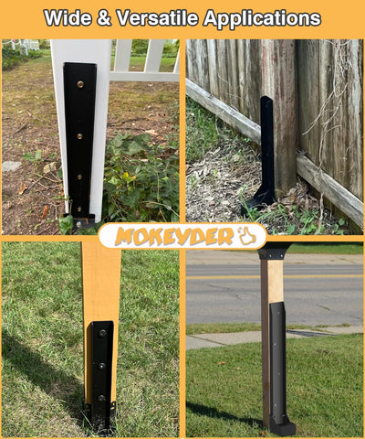Mokeyder gift ready fence repair kit black for DIY projects