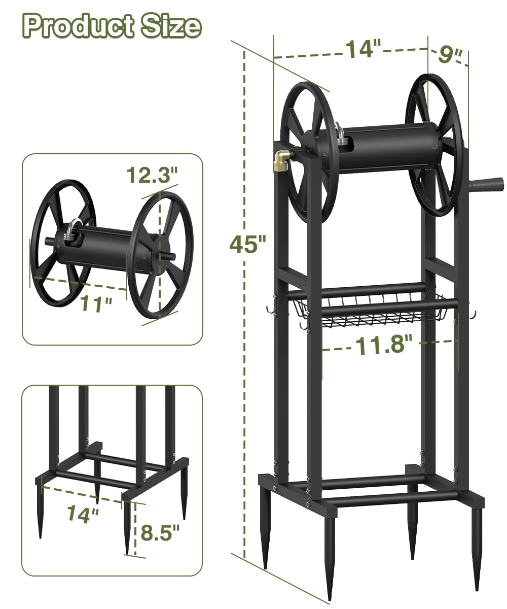 Mokeyder 3.9ft leader hose for quick connections without adapters