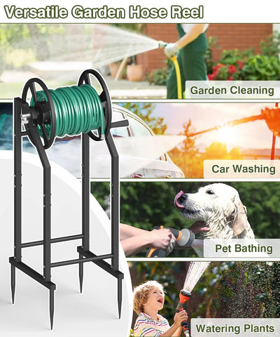 Mokeyder outdoor garden setup for organized watering tasks