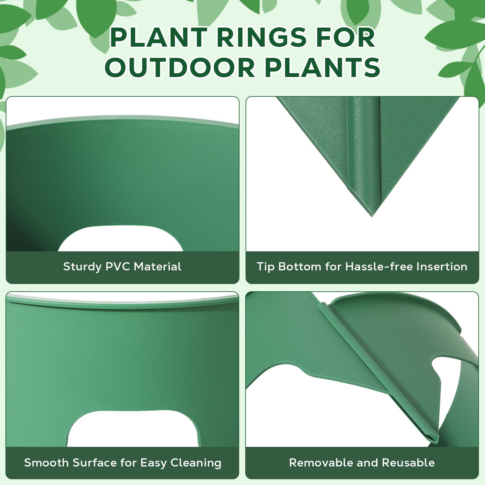 MoKo flexible, adjustable edging adapts to different plant sizes