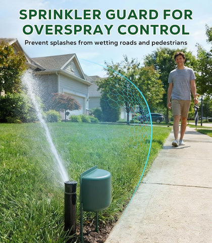 MoKo sprinkler guard durable PP material offers long-lasting protection against daily bumps.