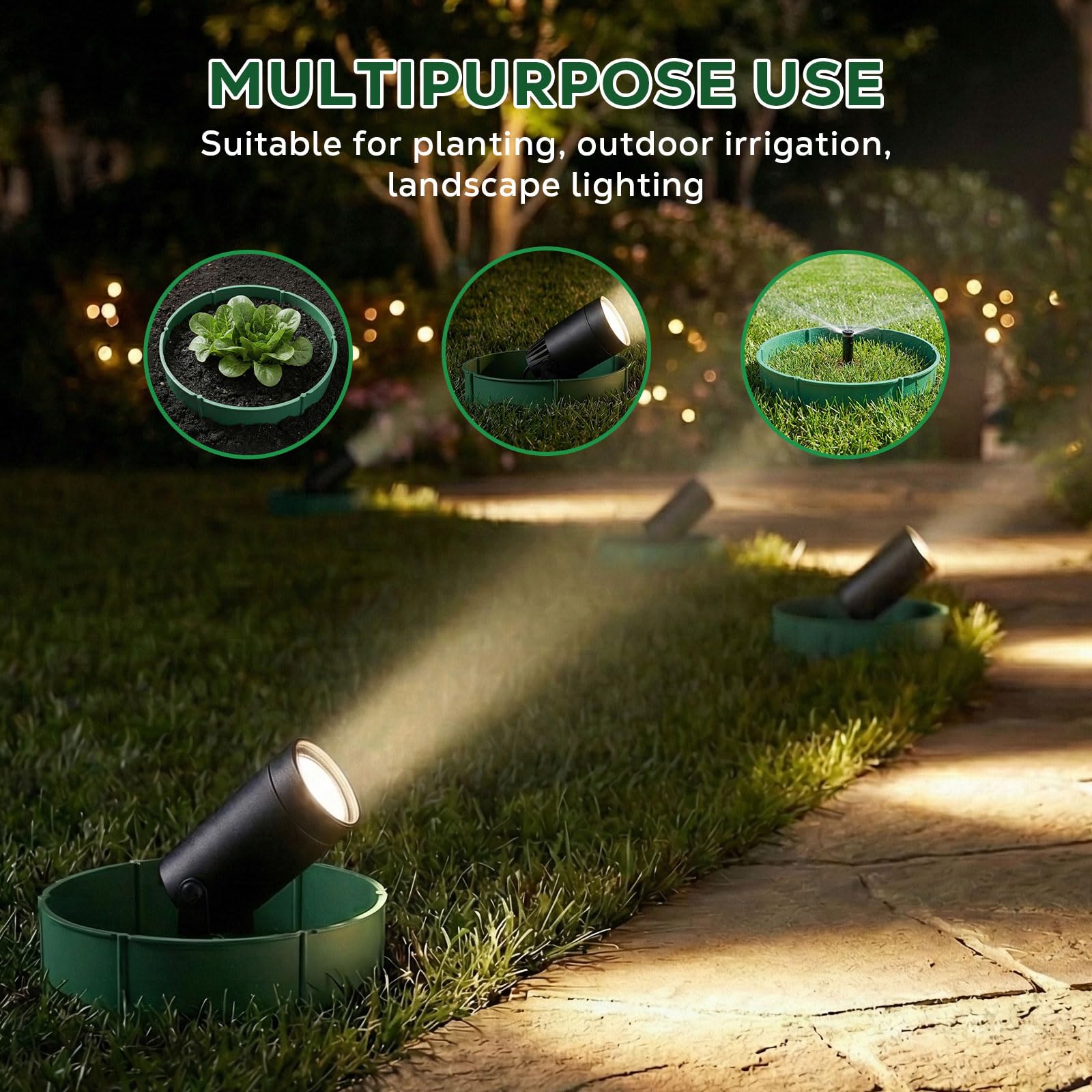 MoKo garden rings suit trees, roses, vegetables and herbs