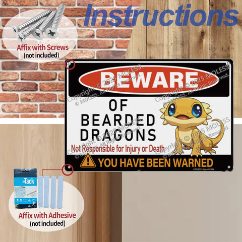 MOLESS weather-ready sign adds character without fading