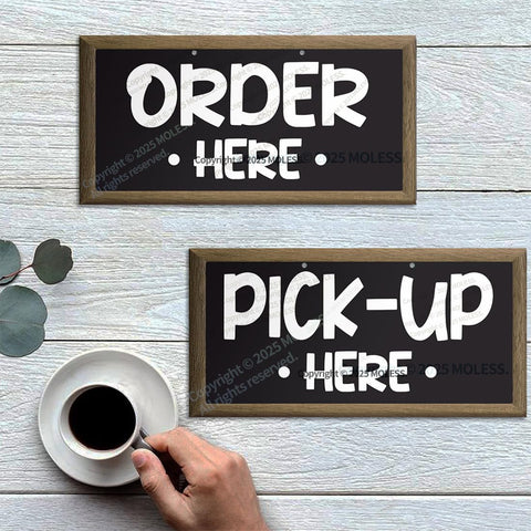 MOLESS durable sign withstands rain and sun for outdoor use.