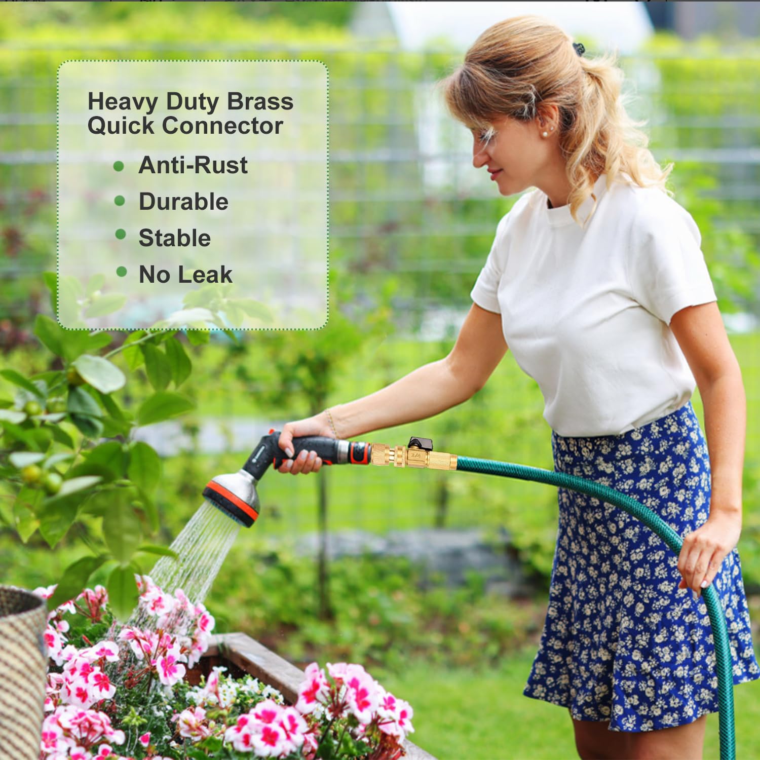 MOLIK durable brass garden hose fittings designed for outdoor use
