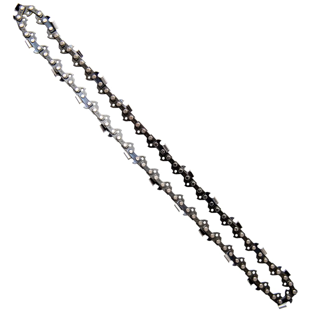 Molten Dewalt 12in chain drive-links detail emphasizes LP-043 low-profile design.
