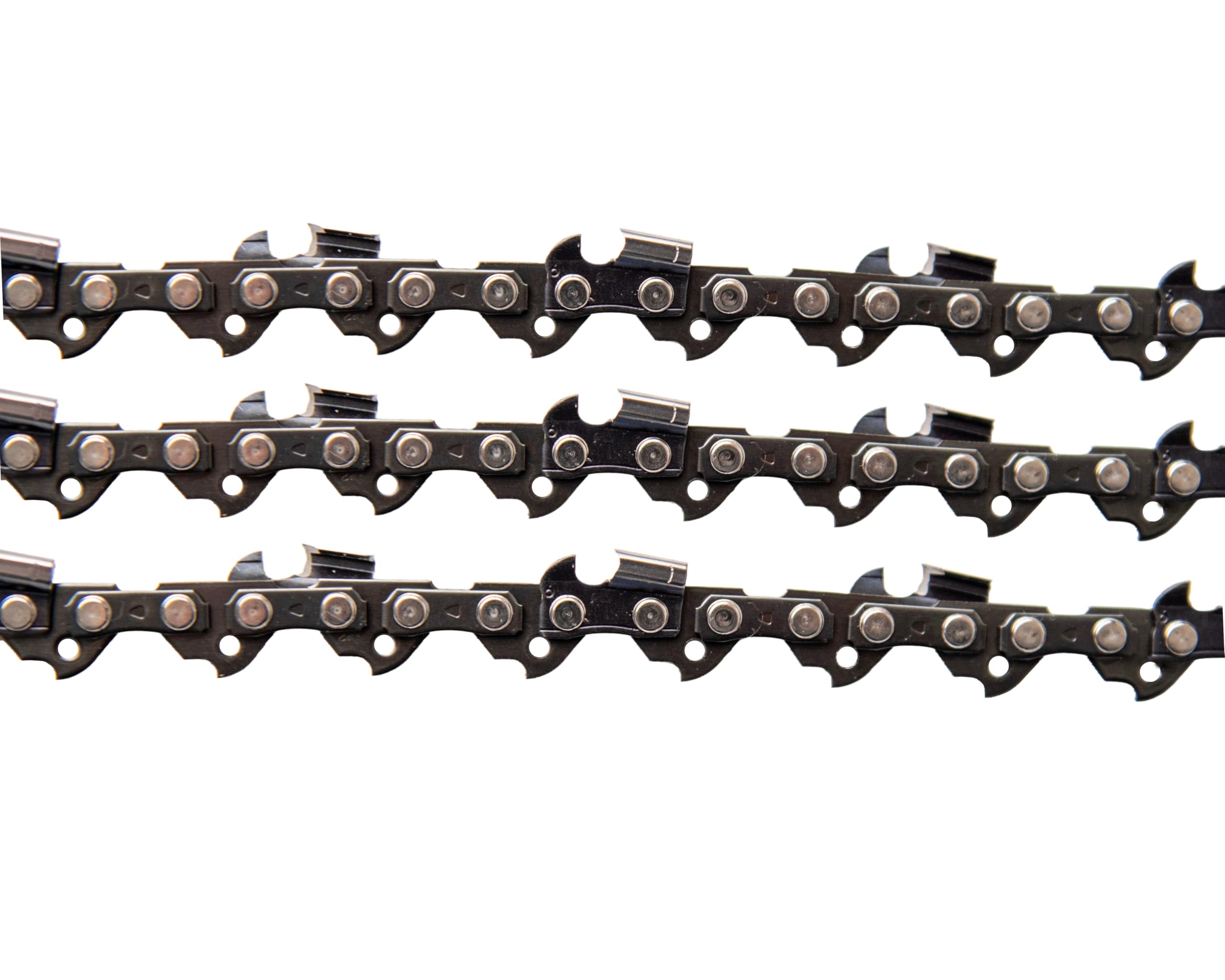 Safety reminder: Molten chain use with proper tension and PPE guidance.