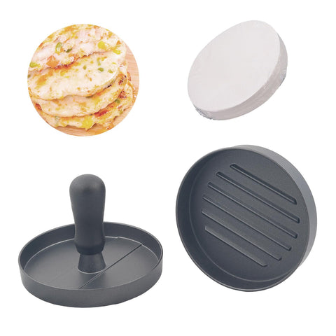 MoMoxi burger press non-stick surface for clean release