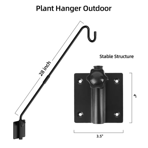 Monalife deck hook holds up to 10 lbs of hanging items