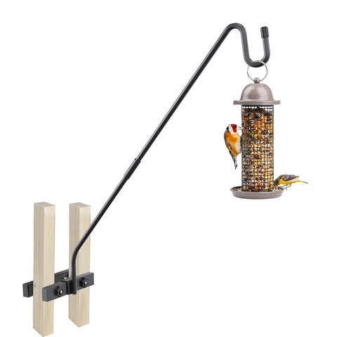Monalife Deck Hook Rail Bracket securely mounts to rails for stable hanging.