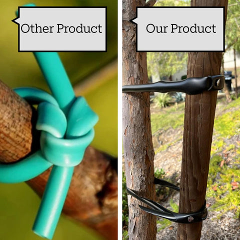 MONARCA SUPPLIES Tree Ties designed for residential and commercial landscaping projects.
