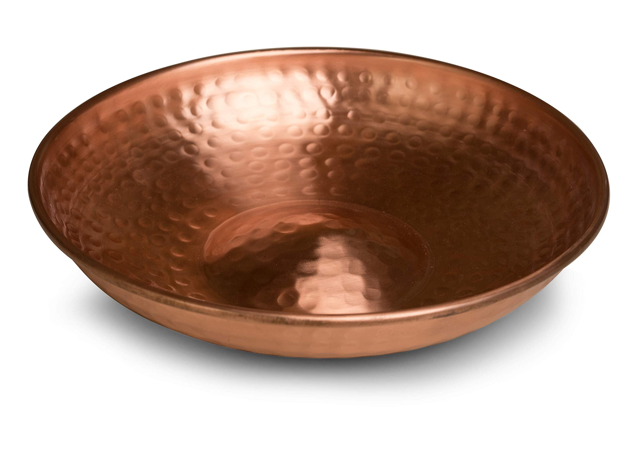 Monarch Abode copper bird feeder decor enhances garden appeal.