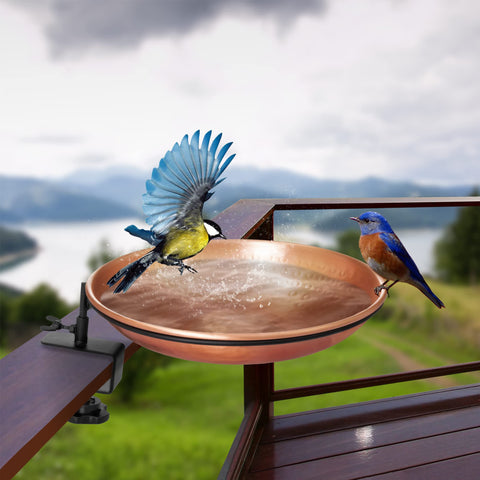 Monarch Abode hand-hammered copper bath highlights craftsmanship and durability.