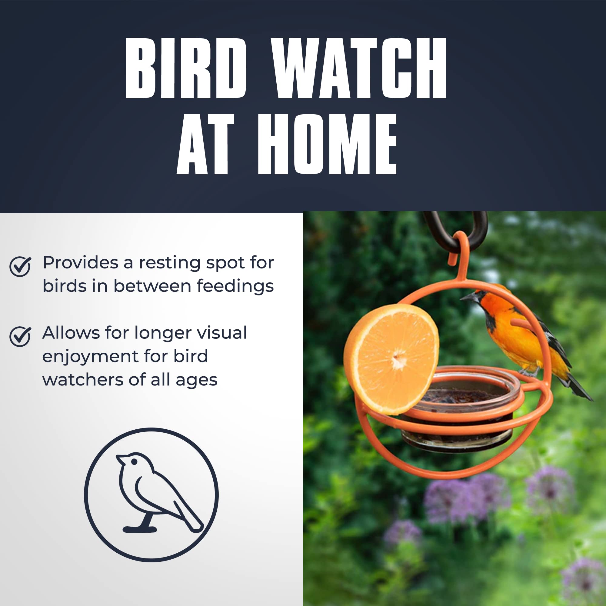 Monarch Abode hanging design is easy to place on decks.