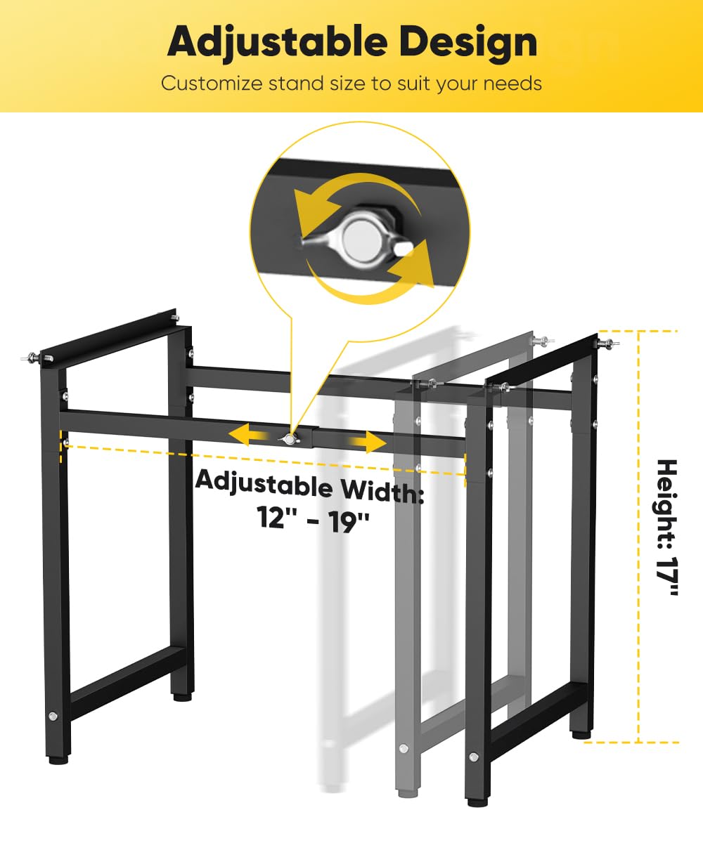 Mondazie hive stand at 17-inch height enhances ventilation and drainage inside the hive.